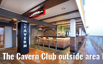 The Cavern Club outside area Norwegian Bliss The Cavern Club outside area Norwegian Bliss