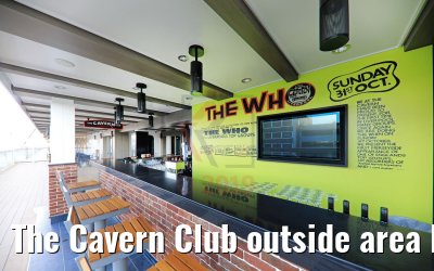 The Cavern Club outside area Norwegian Encore The Cavern Club outside area Norwegian Encore