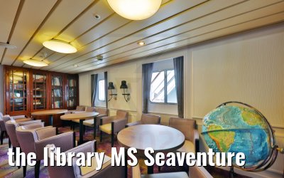 the library MS Seaventure the library MS Seaventure
