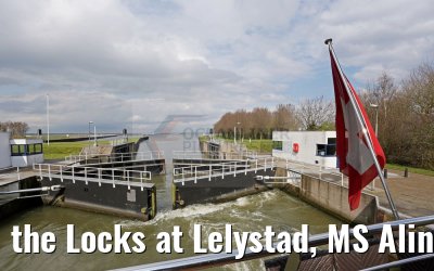 the Locks at Lelystad, MS Alina 04.04.2016 the Locks at Lelystad, MS Alina 04.04.2016