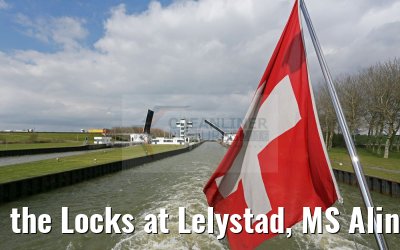 the Locks at Lelystad, MS Alina 04.04.2016 the Locks at Lelystad, MS Alina 04.04.2016