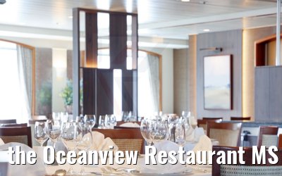 the Oceanview Restaurant MS Seaventure gala set-up the Oceanview Restaurant MS Seaventure gala set-up