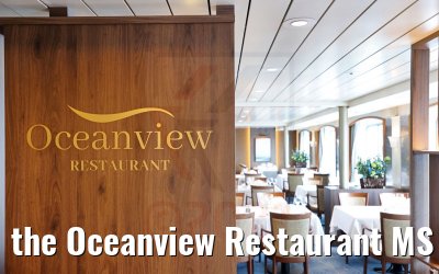 the Oceanview Restaurant MS Seaventure gala set-up the Oceanview Restaurant MS Seaventure gala set-up