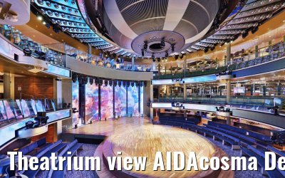 Theatrium view AIDAcosma Deck 7 Theatrium view AIDAcosma Deck 7