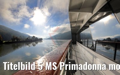 Titelbild 5 MS Primadonna morgens bei Kasten an der Donau Titelbild 5 MS Primadonna morgens bei Kasten an der Donau