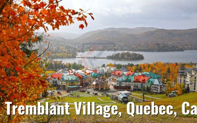 Tremblant Village, Quebec, Canada 18.10.2019 Tremblant Village, Quebec, Canada 18.10.2019