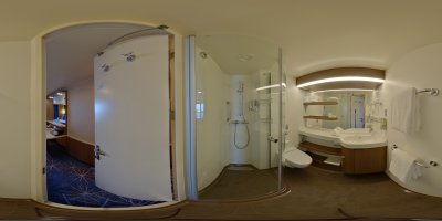 Aft Balcony Cabin 12890 Kat BD Badblick