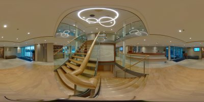 Atrium, Lobby MS Vista Star am Morgen