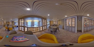 Bibliothek MS Artania nach Wertaufenthalt 12.12.2019