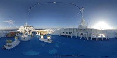 Blick vom Bug Ocean Majesty