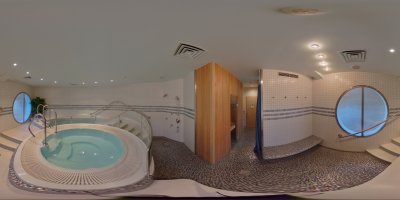 Der Whirlpool und Saunabereich MS Primadonna
