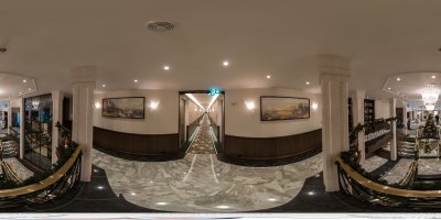 Flusskreuzfahrtschiff William Wordsworth Atrium Foyer