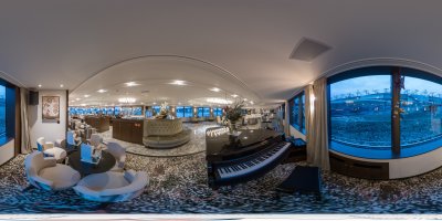 Flusskreuzfahrtschiff William Wordsworth Lounge