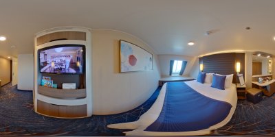 Forward facing Oceanview with large window Cabin 12100 Kat OA