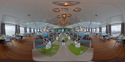 Lido Wintergarten MS Amera Panoramabild