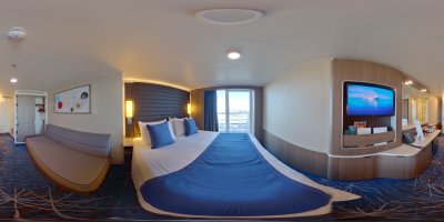 Mid-Ship Balcony Cabin 11758 Kat BA