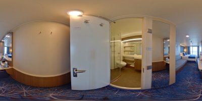 Mid-Ship Balcony Cabin 11785 Kat BA Badblick