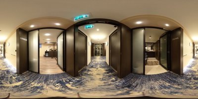 nickoVision Eingang Sauna und Fitness-Raum