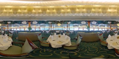 Ozean Restaurtant MS Amera Panoramabild