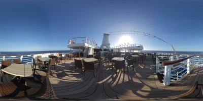 Sonnendeck achtern Lidobereich Ocean Majesty