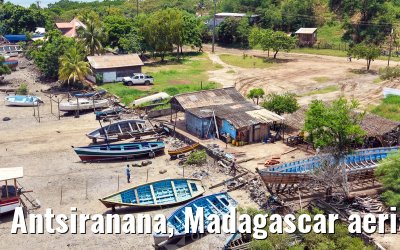 Antsiranana, Madagascar aerial views