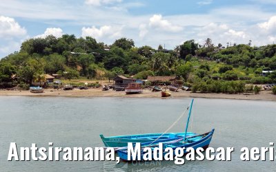 Antsiranana, Madagascar aerial views