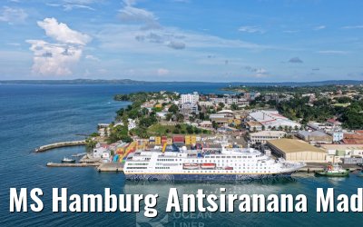 MS Hamburg Antsiranana Madagascar, Mavic 4 Pro