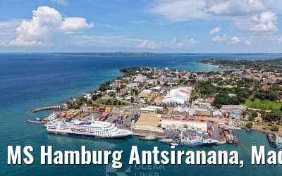 MS Hamburg Antsiranana, Madagascar, Mini 5 Pro