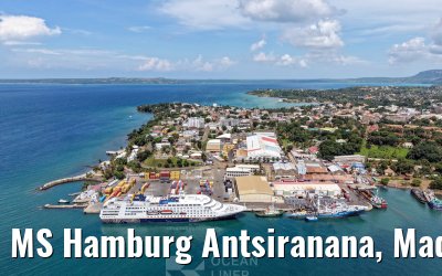 MS Hamburg Antsiranana, Madagascar, Mini 5 Pro