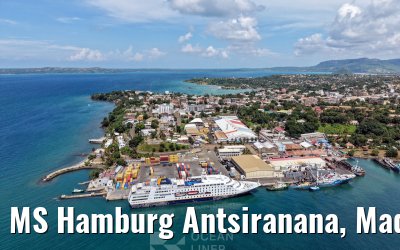 MS Hamburg Antsiranana, Madagascar, Mini 5 Pro