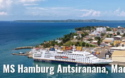 MS Hamburg Antsiranana, Madagascar, Mini 5 Pro