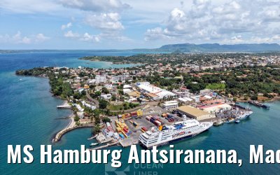 MS Hamburg Antsiranana, Madagascar, Mini 5 Pro