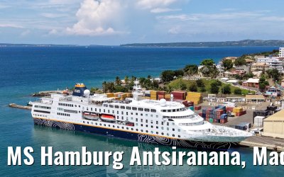 MS Hamburg Antsiranana, Madagascar, Mini 5 Pro