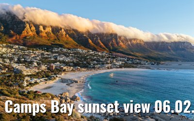 Camps Bay sunset view 06.02.2026