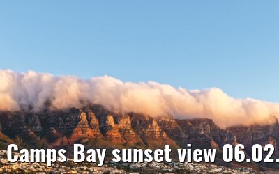 Camps Bay sunset view 06.02.2026