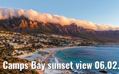 Camps Bay sunset view 06.02.2026