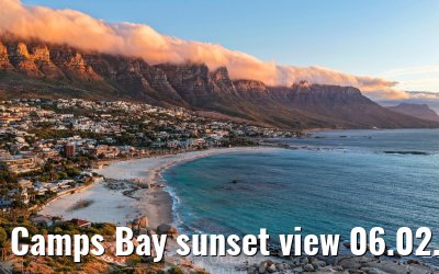 Camps Bay sunset view 06.02.2026