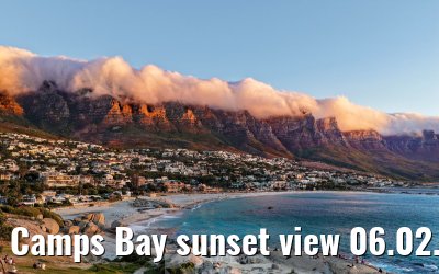 Camps Bay sunset view 06.02.2026