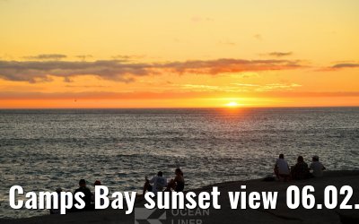 Camps Bay sunset view 06.02.2026