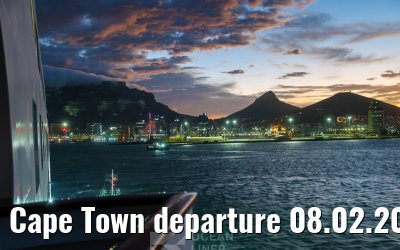 Cape Town departure 08.02.2026