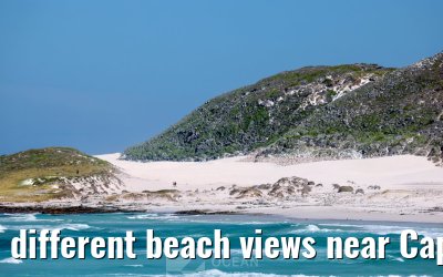 different beach views near Cape Point 08.02.2026