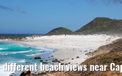 different beach views near Cape Point 08.02.2026