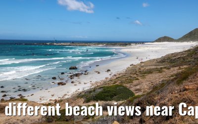 different beach views near Cape Point 08.02.2026