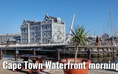 Cape Town Waterfront morning impressions
