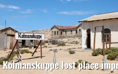 Kolmanskuppe lost place impressions 13.03.2026