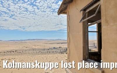 Kolmanskuppe lost place impressions 13.03.2026
