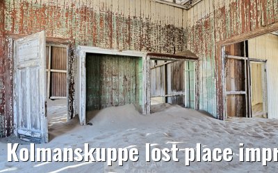 Kolmanskuppe lost place impressions 13.03.2026