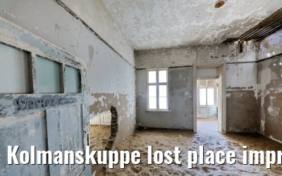 Kolmanskuppe lost place impressions 13.03.2026