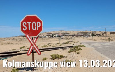 Kolmanskuppe view 13.03.2026