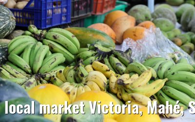 local market Victoria, Mahé, Seychelles